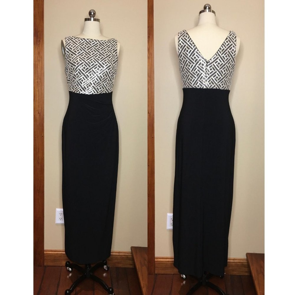 Ralph Lauren Sleeveless Evening Gown